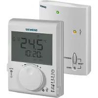 Siemens RAUMTHERMOSTAT FUNKSET 24H (RDJ100RF/SET)