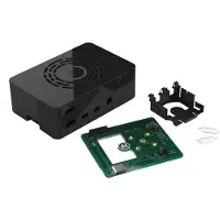 Raspberry Pi Multicomp Pro Raspberry Pi 4 Geh?use - Power-Button - Schwarz Geh?use Einplatinencomputer