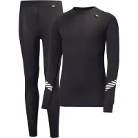 Helly Hansen Lifa, Funktionsunterwäsche, Kinder, schwarz