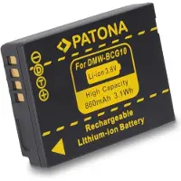 PATONA Akku für Panasonic DMW-BCG10E