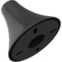 Multibrackets 3651, Basis, Schwarz, Kunststoff, Stahl, 90 kg, Decke/Boden, 1,28 kg