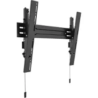 Multibrackets 5549, 101,6 cm (40"), 190,5 cm (75"), 100 x 100 mm, 600 x 400 mm, Kunststoff, Stahl, Schwarz