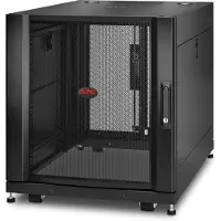 Schneider Electric NetShelter SX - Schrank Netzwerkschrank - Schwarz - 12U - 48.3 cm (19") - für P/N: SURT48RMXLBP