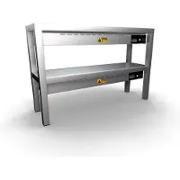 CombiSteel Aufsatzbord Keramisch Beheizt 2 Stufig