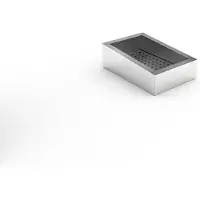CombiSteel Gemahlener Eisbehälter schief 1/1 gn aisi 304 wasserhahn an der bedienung seite