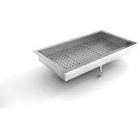 CombiSteel Gemahlener Eisbehälter Einbau 3/1 Gn