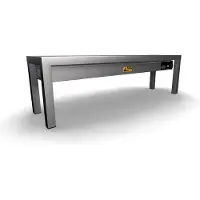 CombiSteel Wärmebrücke aus Edelstahl 1 stufig beheizt 1200x300x350mm
