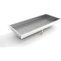CombiSteel Gemahlene Eisbehälter Einbau 4/1 Gn