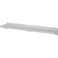 CombiSteel Rfs Wandbord inklusive Konsolen aus Edelstahl AISI 430 800x400x190mm