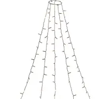 Konstsmide 6480-820, Girlande, Kunststoff, Grün, Weihnachten, 1,8 m, 1 Stück(e)