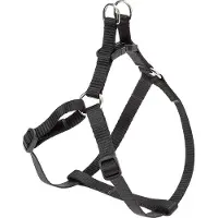 Ferplast hundegeschirr Easy 32 bis 47 cm Nylon schwarz