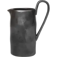 Ferm Living Wasserkaraffe Flow Black 1 L