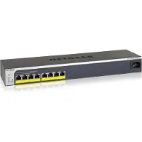 Netgear GS408EPP, Managed, L2, Gigabit Ethernet (10/100/1000), Vollduplex, Power over Ethernet (PoE), Rack-Einbau