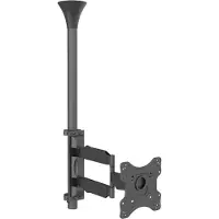 Multibrackets Deckenhalter 1x, 17"-42", schwarz, max 32 kg
