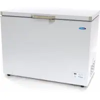 Maxima - Gastro Gefriertruhe - 282 l - 2 Räder - inkl. Hängekorb