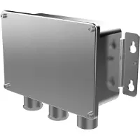 Hikvision Zubehör HIKVision DS-1284ZJ-M Edelstahl Montagebox