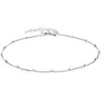 Liebeskind berlin Damen-Fußkette Edelstahl LIEBESKIND Berlin Silber