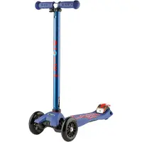 Micro mobility Maxi Micro Deluxe, Kinder, Vier-Rad-Roller, Unisex, Asphalt, 70 kg, 4 Rad/Räder