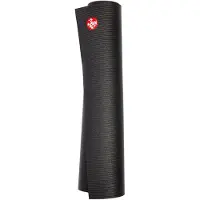 Manduka 112011010, PVC, Schwarz, Einfarbig, 610 mm, 1800 mm, 4,7 mm