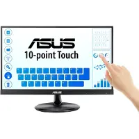 Asus VT229H, 54,6 cm (21.5"), 1920 x 1080 Pixel, Full HD, LED, 5 ms, Schwarz