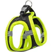 Ferplast Hundegeschirr Kaori Polyester schwarz/grün 48-54 cm