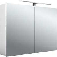 Emco LED Spiegelschrank mee AP 100 cm 2-türig