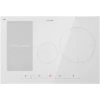 Klarstein Induktionskochfeld, Glaskeramik Kochfeld, Induktionskochfeld mit 4 Platten, Einbau-Induktionskochfeld mit Touch-Display, Digitalanzeige und Timer-Funktion, Schnelles Aufheizen, 7500 Watt