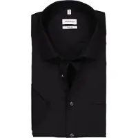 Seidensticker Hemd 1/2 Regular Kent Bügelfrei black