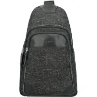 Esquire Umhängetasche Recycled Life Crossbody Bag Black schwarz