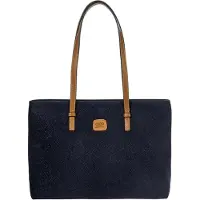 Bric's Handtasche Life Shopping Vittoria Blu (13.1 Liter)