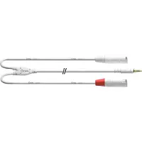 Cordial CFY 3 WMM-SNOW, 3.5mm, Männlich, 2 x XLR (3-pin), Weiblich, 3 m, Weiß