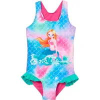 Playshoes Badeanzug "Meerjungsfrau" in Pink/ Bunt - 86/92