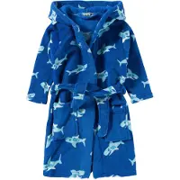 Playshoes bademantel Haie Junior blau Größe 110/116