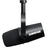 Shure MV7+ USB/XLR-Podcast-Mikrofon Schwarz
