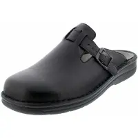 Berkemann Max-Plus Clogs Hochflexible Pantolette für optimalen Tragekomfort, Lederbezogenes Fußbett passt sich individuell an, Gepolsterte Riemen sorgen für sicheren Halt