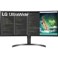 LG Monitor 35WN75C-B, Schwarz, 35 Zoll, UWQHD, VA, 100 Hz, 5 ms