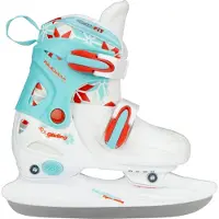 Nijdam Verstellbare Eiskunstlaufschuhe Mit Hartem Schuh Für Mädchen
