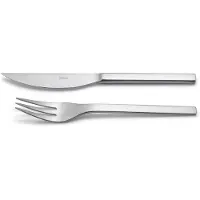 Höfats Besteckset Steak Silber (8er-Set)