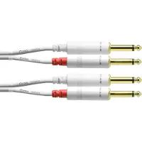 Cordial CFU 1.5 PP-SNOW - Audiokabel