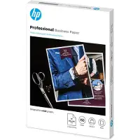 HP Professional Business-Papier, matt – 200 g/m2 A4 (210 x 297 mm), 150 Blatt, Laserdrucken, A4 (210x297 mm), Matt, 150 Blätter, 200 g/m², Weiß