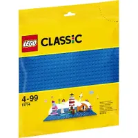 LEGO 10714 Classic Blaue Bauplatte, 25 cm x 25 cm, Lernspielzeug, kreatives Spielen