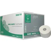 Mts euro products Toiletpapier met Dop 100M 2 Laags 36 Rollen
