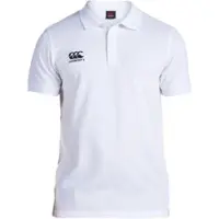 Canterbury Herren Poloshirt weiß sportlich Waimak S Rugby Freizeit