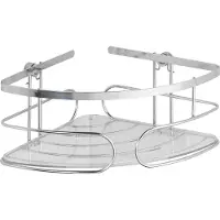 Wenko Seifenhalter Premium26,5 x 6,5 x 13,5 cm Edelstahl silber