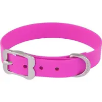 Red Dingo Halsband RD Vivid 12 mm x 20-25 cm - Dunkelrosa
