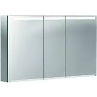 Geberit Option Spiegelschrank mit integrierter Beleuchtung, drei Türen, Breite 120cm, 500.207.00.1