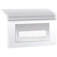Wagner EWAR Papierhandtuchspender WP 170 für 500 Blatt 727 408 , Matt geschliffene Optik