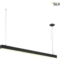 SLV LED Hängelampe Q-Line Dimmbar 142 cm schwarz