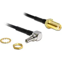 DeLOCK Pigtail Coax Kabel: SMA-Buchse-CRC9-Stecker
