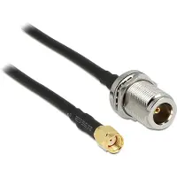 DeLOCK 88845, 1,5 m, Schwarz
